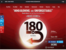 Tablet Screenshot of 180movie.com